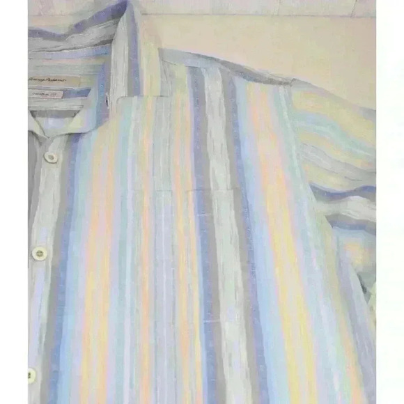 Tommy Bahama Men's Silk Blend Original Fit Relaxed Casual Tropical Shirt Sz. 2XL - Picture 12 of 16
